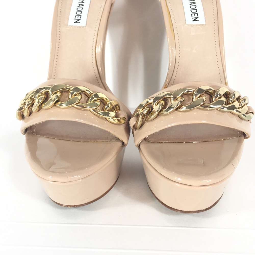 **SOLD** STEVE MADDEN | Fable Stiletto Platform Ankle Strap - Picture 2 of 9